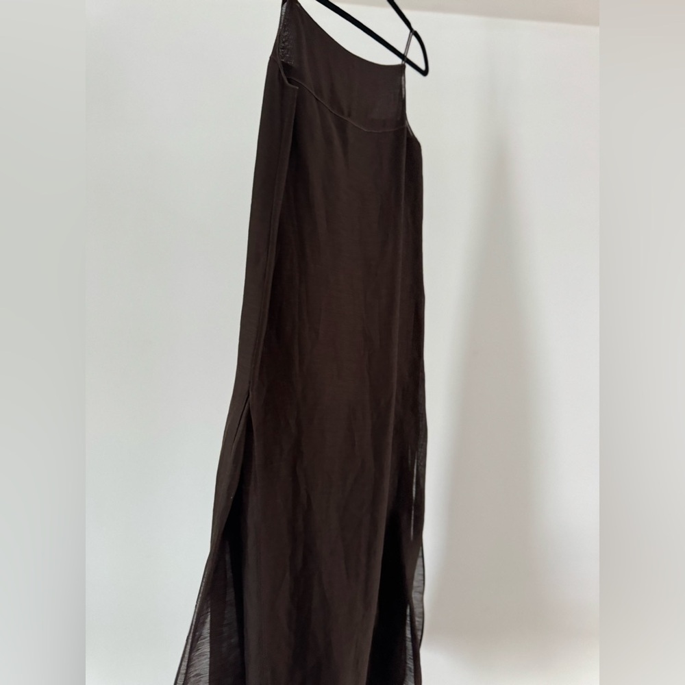 Massimo dutti linen Brown Women's dress